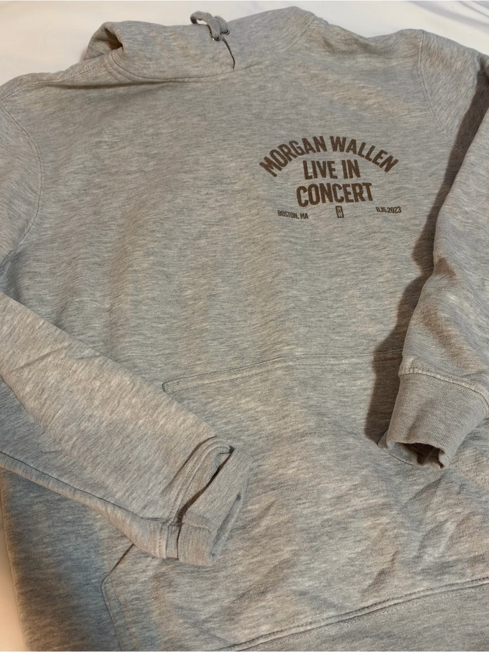 Morgan Wallen Boston concert hoodie